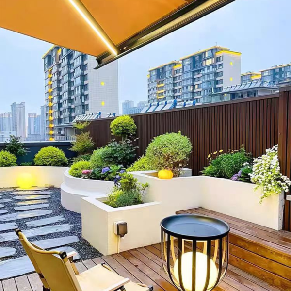 111 Aluminum Alloy-Material Courtyard Railing