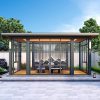 Aluminum Alloy-Material Outdoor Pavilion
