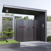Aluminum Alloy-Material Courtyard Gate