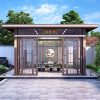 Aluminum Alloy-Material Outdoor Pavilion