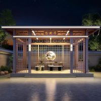 Aluminum Alloy-Material Outdoor Pavilion