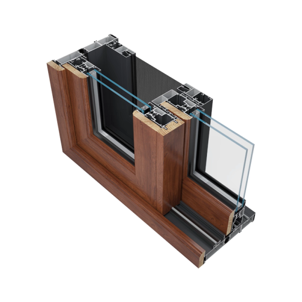 9 Aluminum Profile-Building Aluminum-Aluminum wood Composite Sindow Series